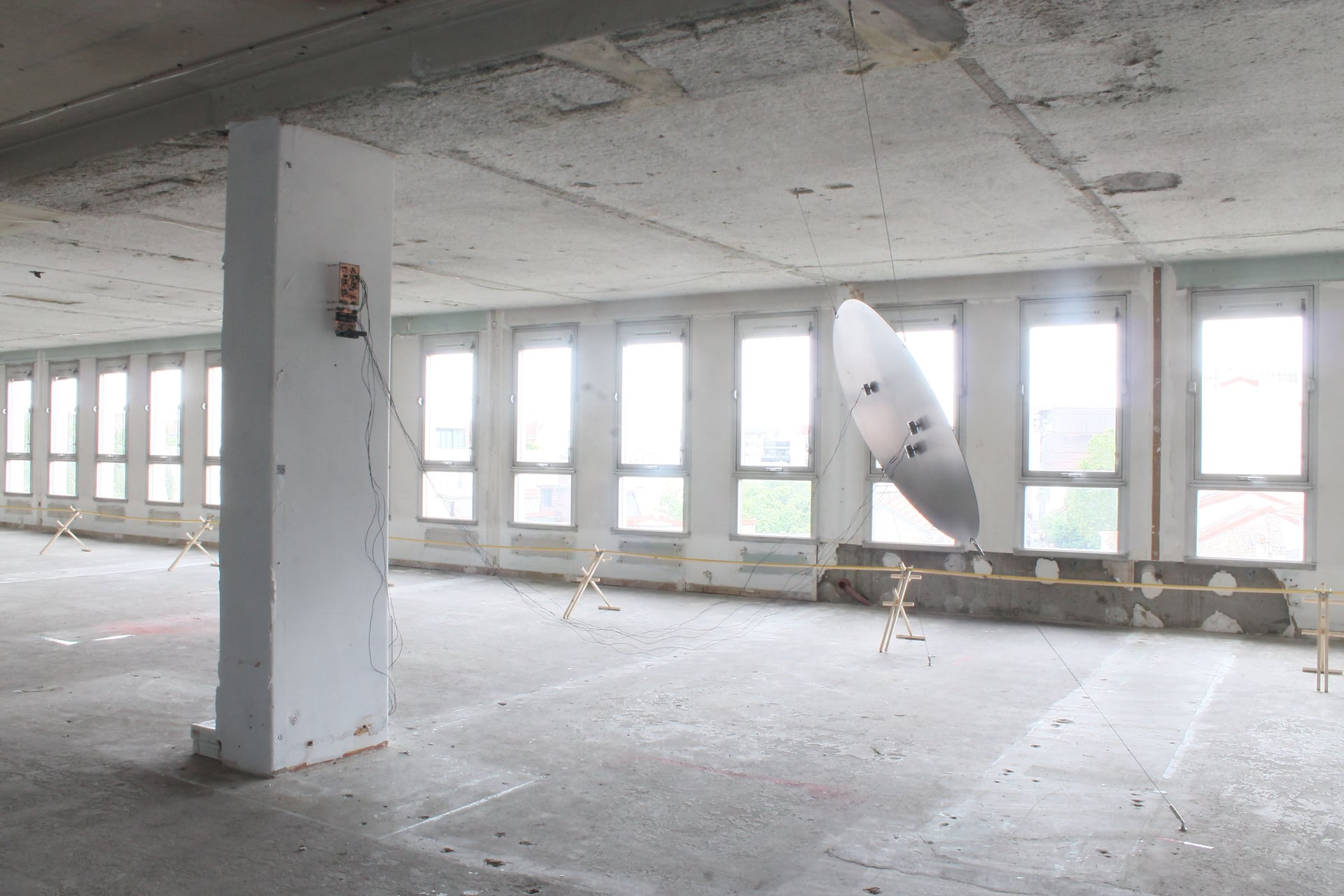 L'installation 'Encor' présentée lors de l'expostion